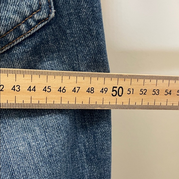 Aritzia - Denim Forum - Arlo High Rise Straight Denim Jeans - Blue - 27x28 - Picture 10 of 14